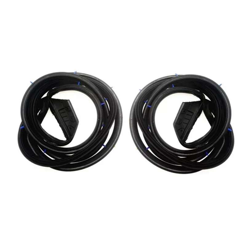 Car Front Left+Right Door Weatherstrip Seal 80830-3RA0A-A11 80831-3RA0A-A11 for Sentra 2013-2018 Rub
