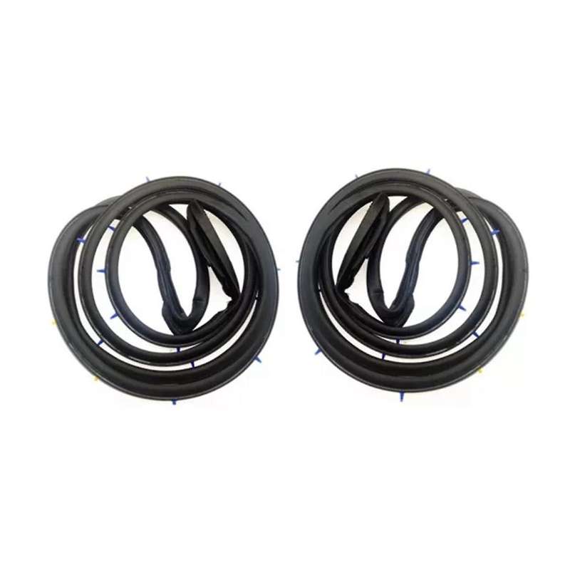 Car Front Left+Right Door Weatherstrip Seal 80830-3RA0A-A11 80831-3RA0A-A11 for Sentra 2013-2018 Rub