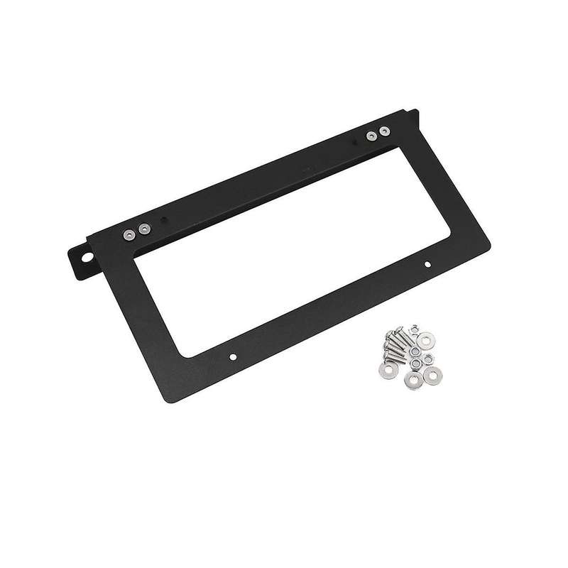 Car Front License Plate Frames Bracket for 2021-2022 Mounting Bracket Holder Modular Bumper No Dril