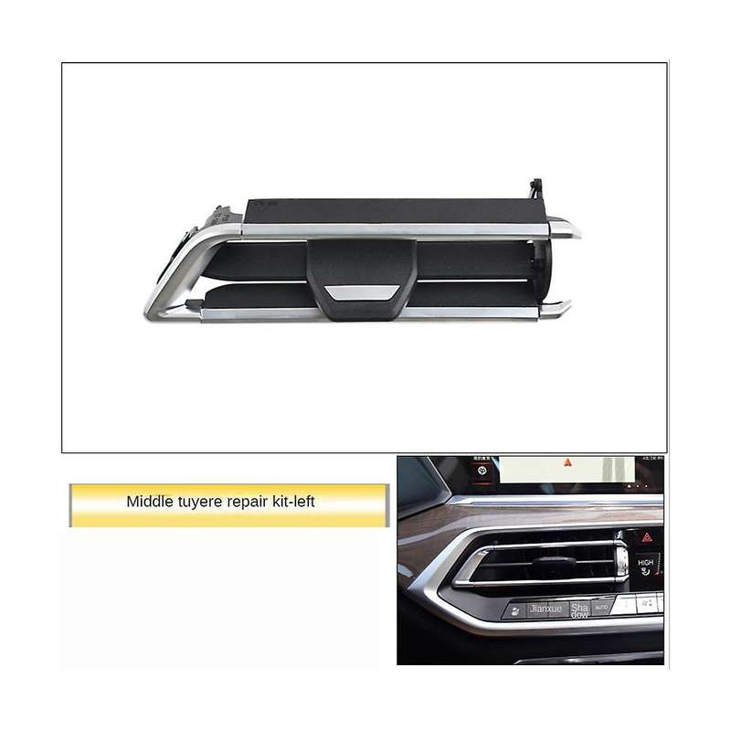 Car Front Middle AC Vent Grille Air Conditioner Blade Slider Clip Repair Kit for X5 G05 X6 G06 X7 G