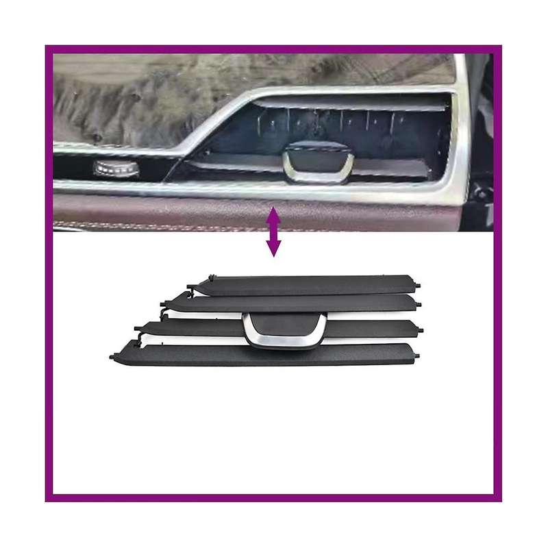 Car Front Middle Left Right Outlet Grille AC Slide Clip Repair Kit for 7 Series G11 G12(Middle Left