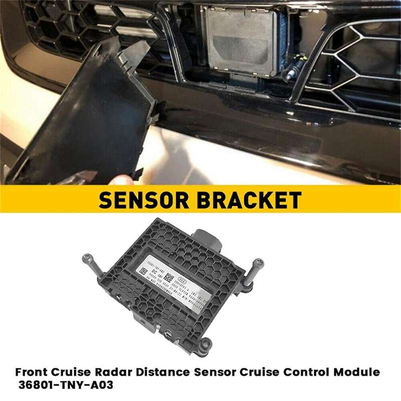 Car Front Radar Distance Sensor Cruise Control Unit 36801-TNY-A03 for -V 2017-2022 Cruise Radar Mod