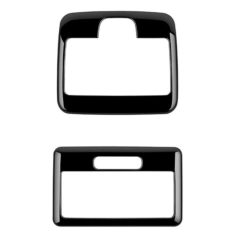 Car Front Reading Light Lamp Cover Trim Sticker for Spacia 2017-2022 Car Roof Sos Button Trim Frame