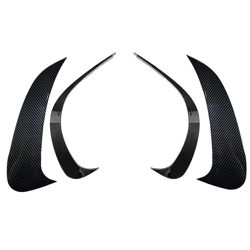 Car Front Rear Bumper Splitter Spoilers Canard Air Knife Surround Trim for C-Class W206 C260 2022 Ca
