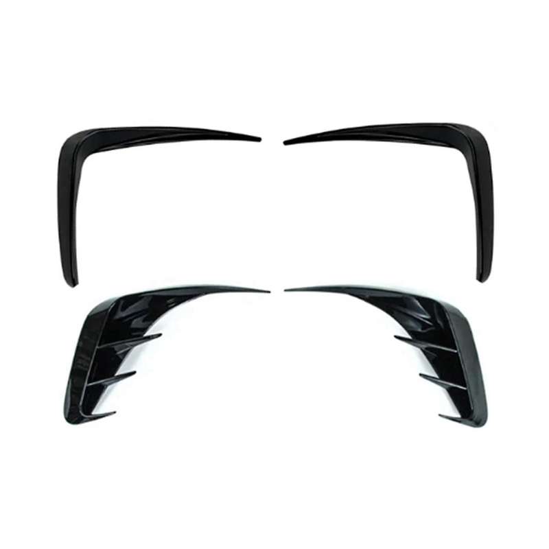 Car Front Rear Bumper Canards Fog Light Trim / Canards Spoiler Splitter for 3 Series G20 G21 G28 201