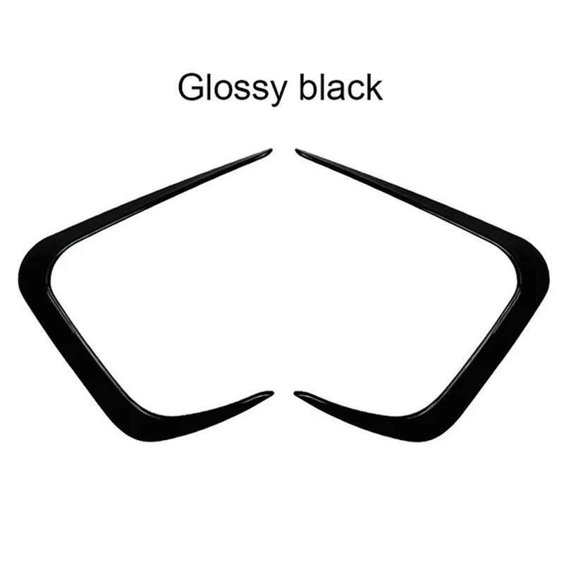 Car Front Rear Bumper Canards Fog Light Trim / Canards Spoiler Splitter for 3 Series G20 G21 G28 201