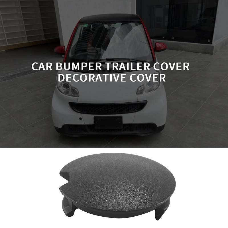Car Front Rear Bumper Tow Hook Eye Coupler Trailer Cover Cap Plug 4518850122 C22A for Smart Fortwo 2