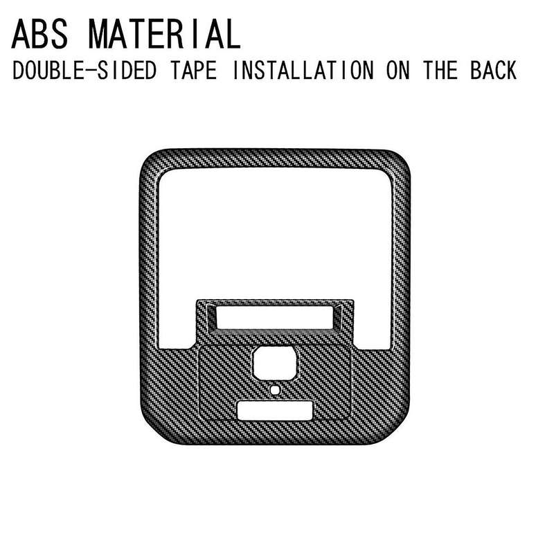 Car Front Reading Light Trim Cover Roof Lamp Panel Frame for 2024 Car Interior Accessories,A
