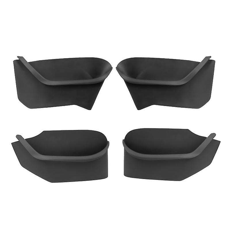 Car Front Rear Door Slot Storage Box Organizer Protective for Model Y Interior Accessories - 4 Pack