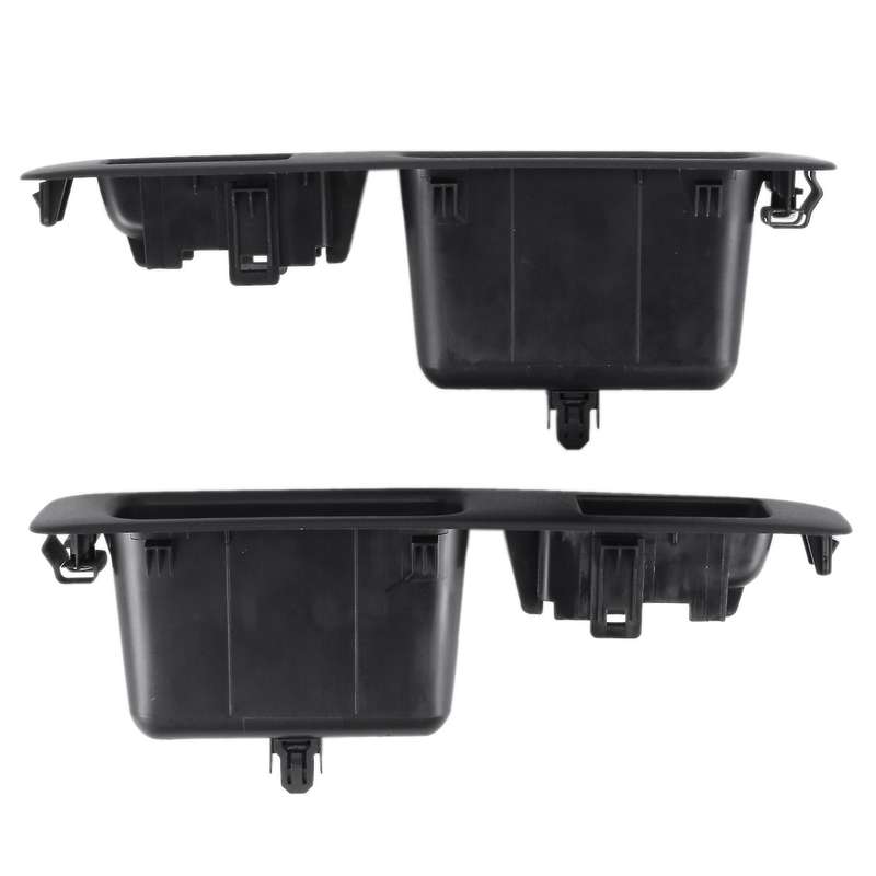 Car Front Rear Electric Power Window Lifter Switch Button Trim Panel Cover for J10 2008 -2015 2 Pcs