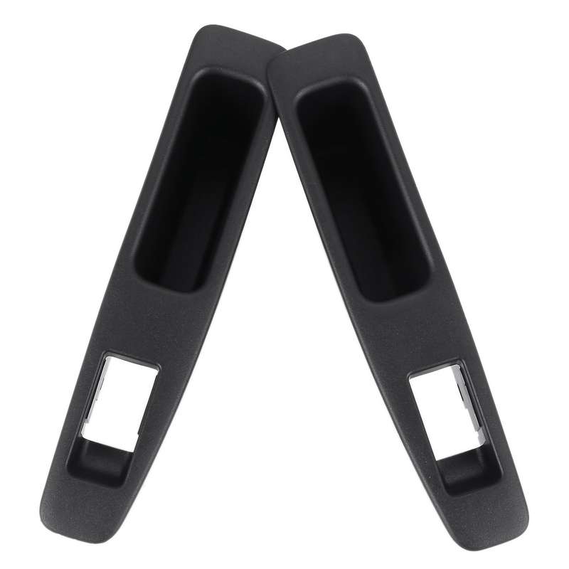 Car Front Rear Electric Power Window Lifter Switch Button Trim Panel Cover for J10 2008 -2015 2 Pcs