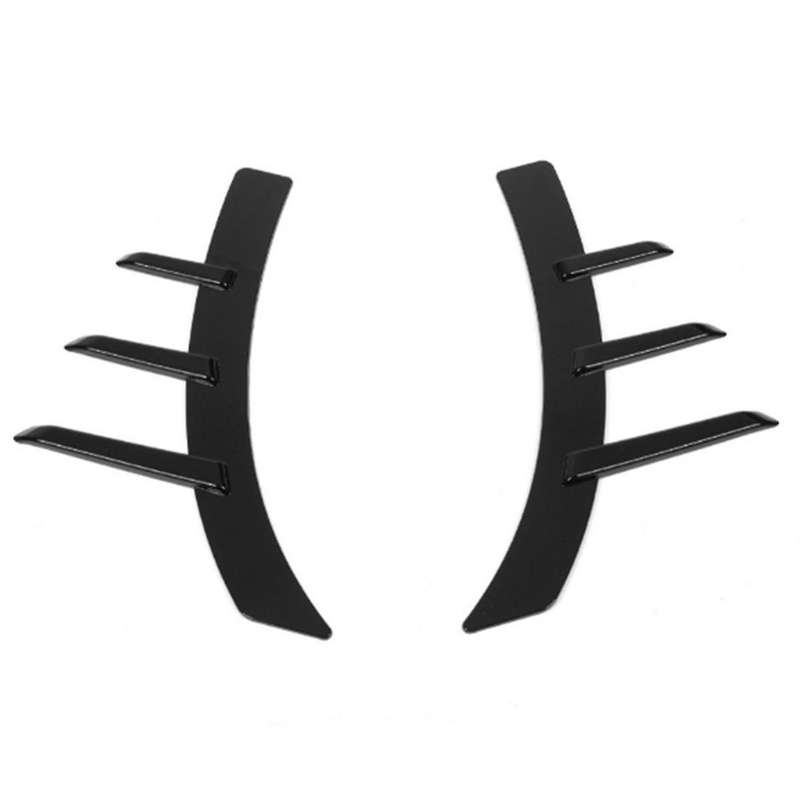 Car Front Rear Wheel Eyebrows Trim Stickers Spoiler Trims for M2 G87 MP Style 2023-2024 Car Accessor