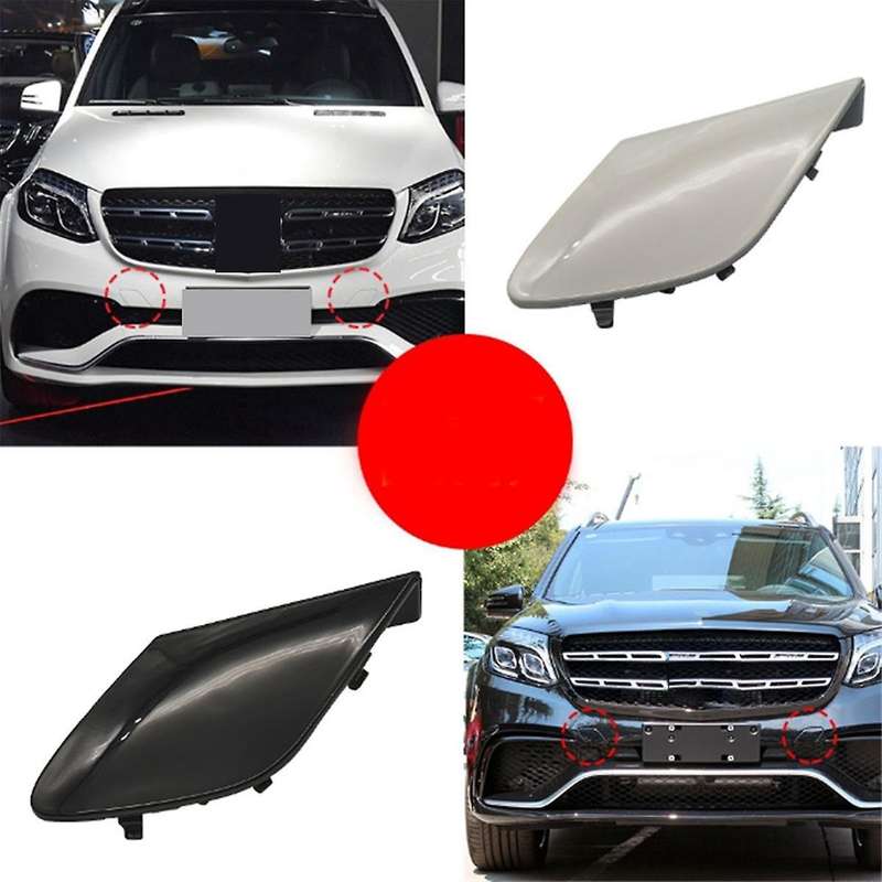 Car Front Right Bumper Towing Hook Cover Tow Hook Cap Painted 2928853022 for - GLS W166 W292 Black