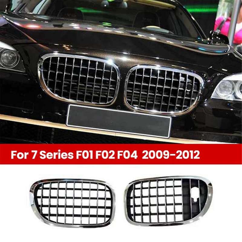 Car Front Right Radiator Kidney Grille 51137203198 for 7 Series F01 F02 F04 740i 750i 760i 2009-2012