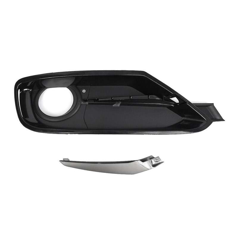 Car Front Right Side Bumper Fog Light Grille Trim Cover for 3 Series F30 F31 2012-2015 51117293106,