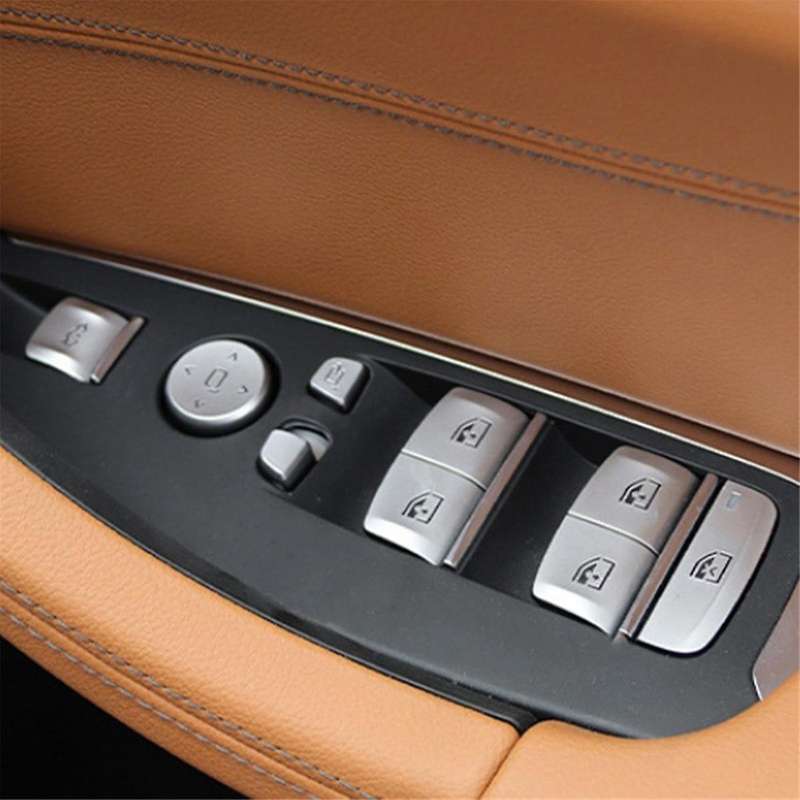 Car Front Right Window Lift Panel Switch Cover Plate Trim for X3 G08 G01 X4 G02 2018-2021 Interior A
