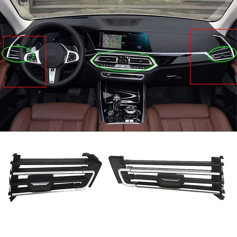 Car Front Right&left Ac Grill Outlet Clip Ac Slider Repair Kit for X5 G05 X6 G06 X7 G07 B