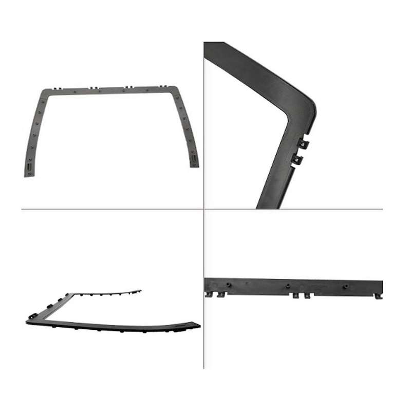 Car Front Seat Back Backrest Support Barcket Trim Replacement for S Class W222 2014-2020 Black