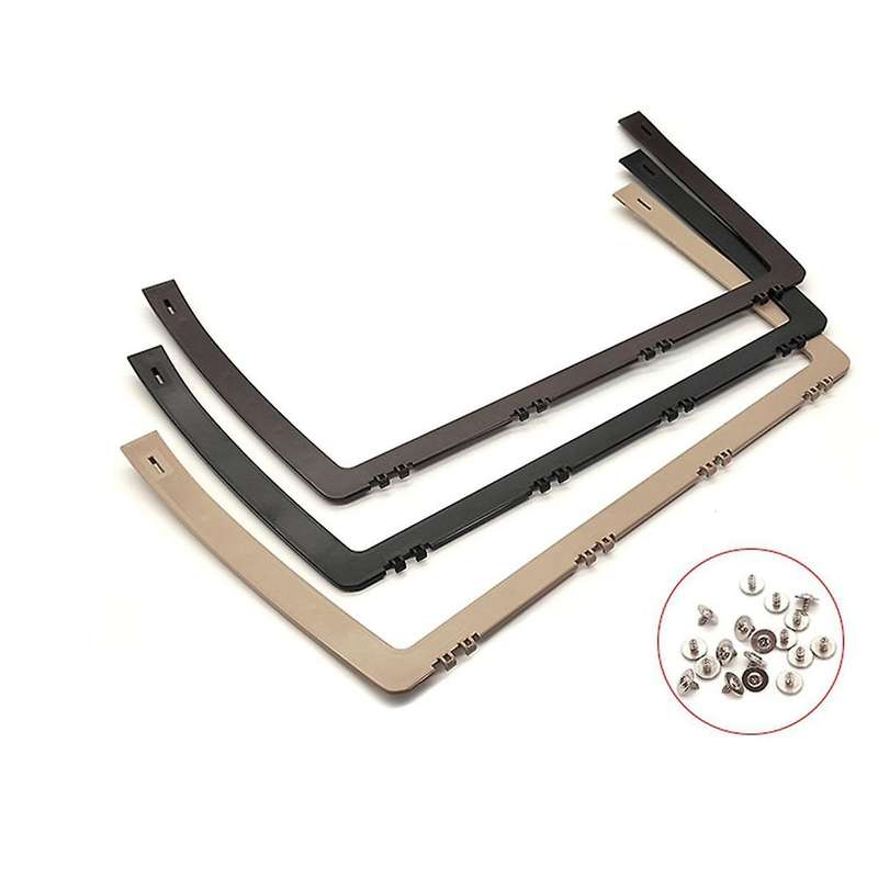 Car Front Seat Back Backrest Support Barcket Trim Replacement for S Class W222 2014-2020 Brown