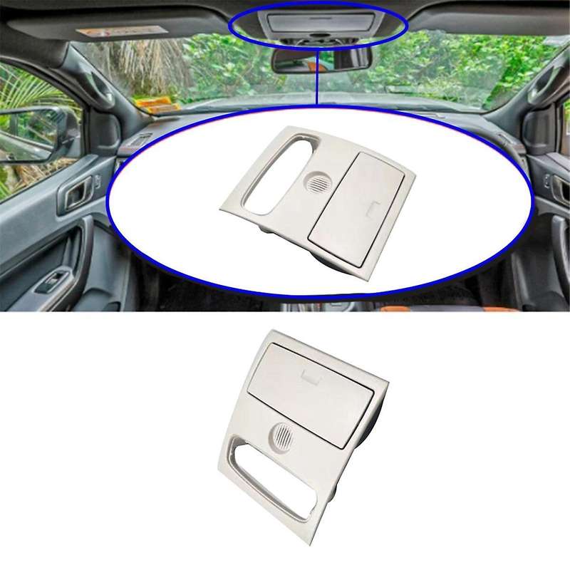 Car Front Roof Reading Lights Cover Spectacle Case Trim for Everest Bt50 2012-2019 Cn15-a519a58-aa