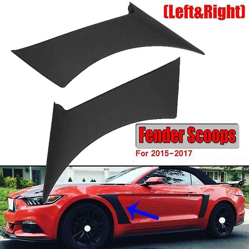 Car Front Side Door Scoops Frame Cover for GT350 Style 2015-2018 Scoops Cover