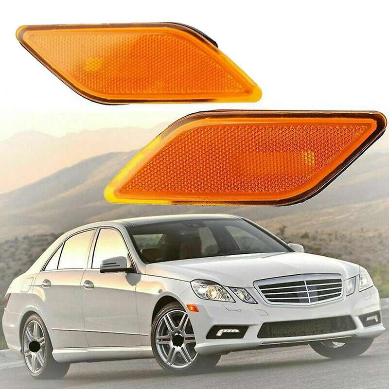 Car Front Side Marker Lights for Mercedes E-Class E350 E550 E63 2010-2013 W207 2078200321 2078200421