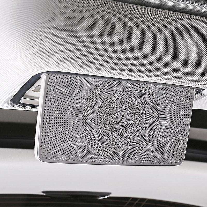 Car Front Sun Visor Mirror Decoration Cover for C-Class W205 E-Class W213 GLC X253 2016-2020