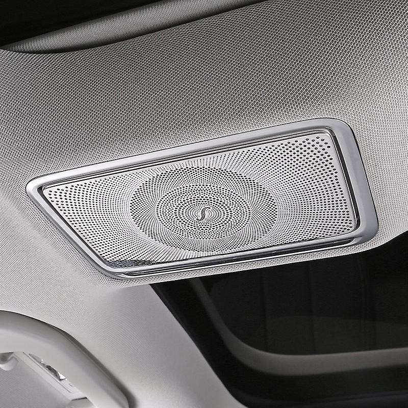 Car Front Sun Visor Mirror Decoration Cover for C-Class W205 E-Class W213 GLC X253 2016-2020