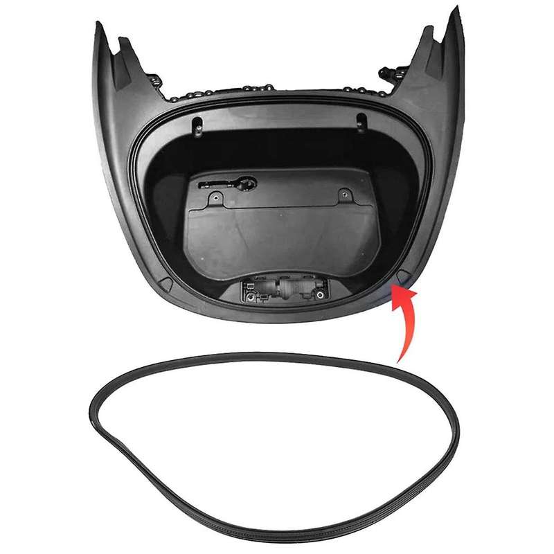 Car Front Trunk Frunk Weatherstrip Rubber Luggage Sealing Strip for 2017-20231090492-00-b 109049200b