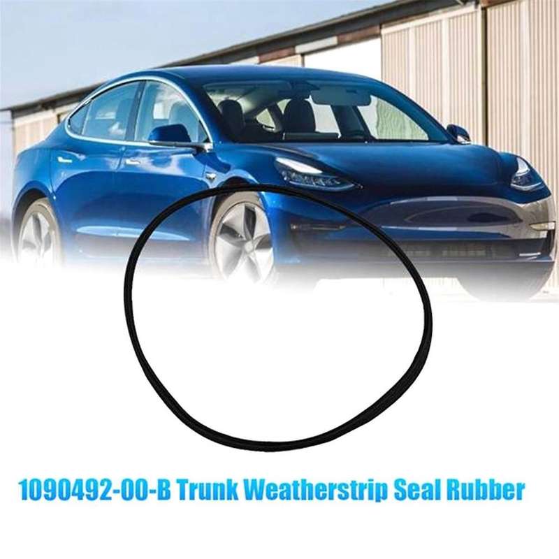 Car Front Trunk Frunk Weatherstrip Rubber Luggage Sealing Strip for 2017-20231090492-00-b 109049200b
