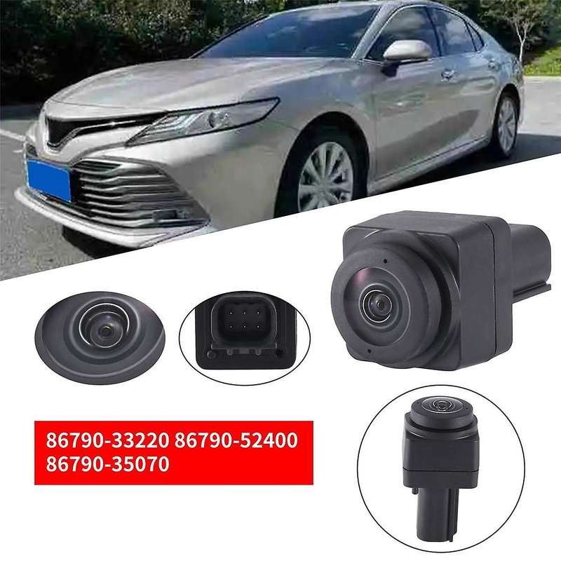 Car Front Surround View Camera 86790-33220 86790-52400 86790-35070 for Aqua 4Runner Grille Assist C