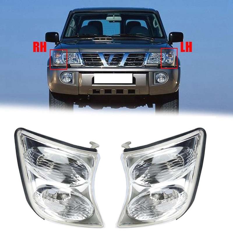 Car Front Turn Signal Lamp Light for Y60 Y61 2001-2003 Head Light Light Light Bumper Light