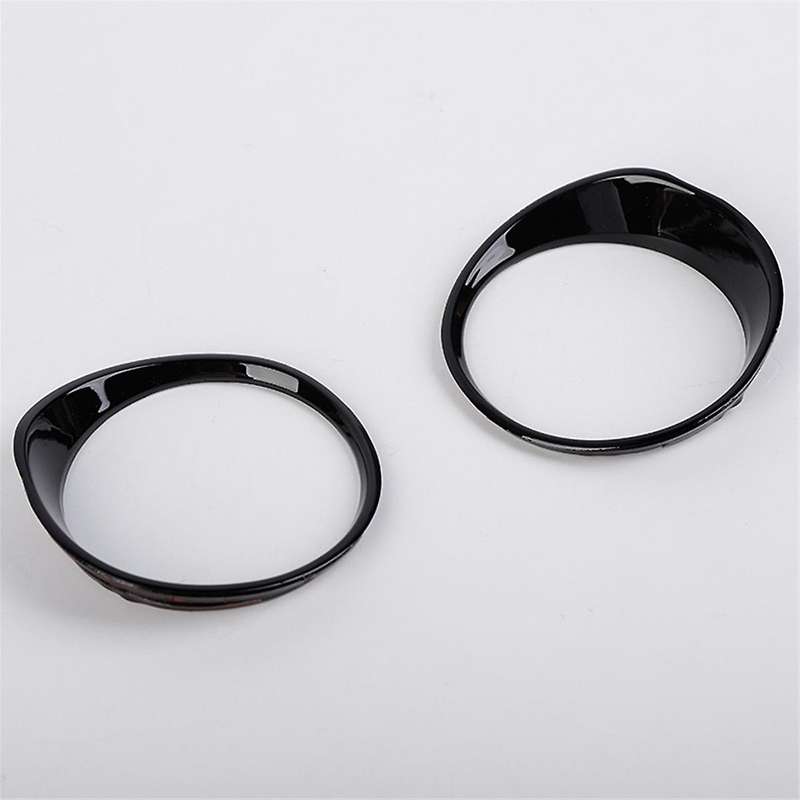 Car Front Turn Signal Light Cover Trim for 2019 2020 2021 2022 2023 2024 Accessories Black