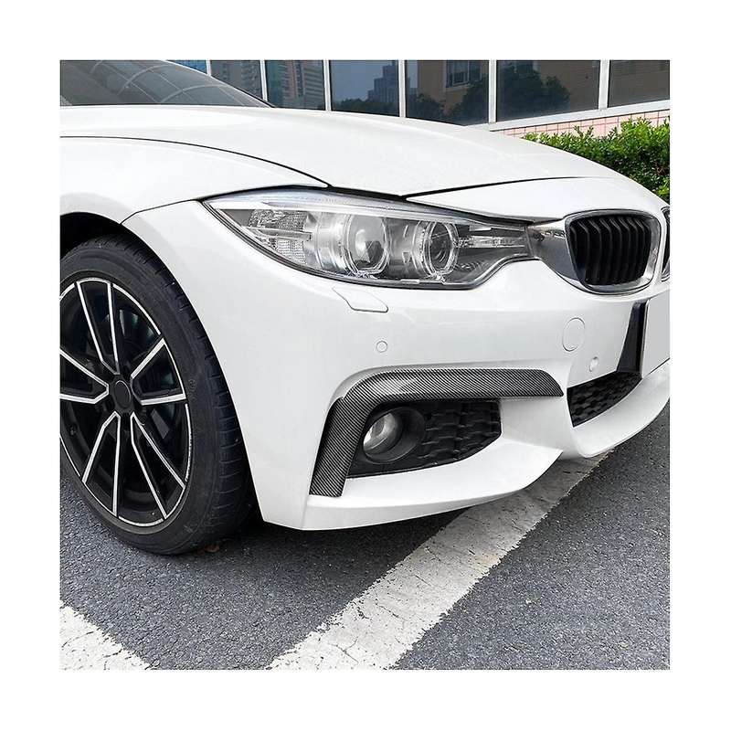 Car Front Upper Trims Splitters Spoiler Fog Lamp Cover for 4 Series F32 F33 F36 M-sport 2014-2020(c