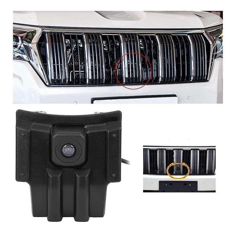 Car Front View Camera for Land Cruiser Prado 150 J150 LC150 Overbearing 2018 Waterproof Parking LOG