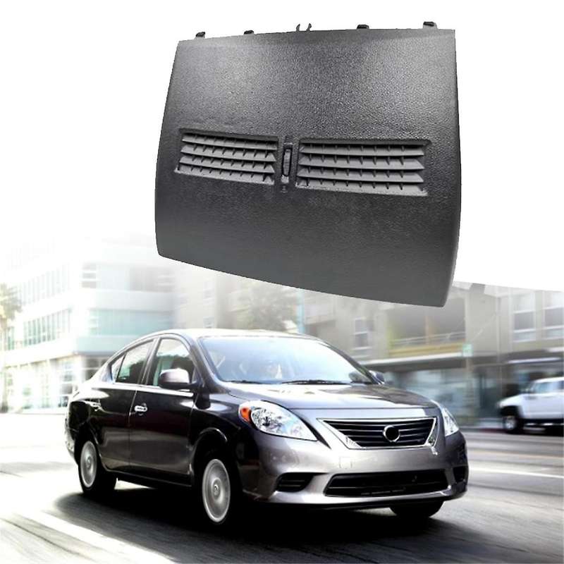 Car Front Upper Top Center Dash A/C Air Vent Assembly for 2007-2012 C11 Tiida 2005-2011 Black