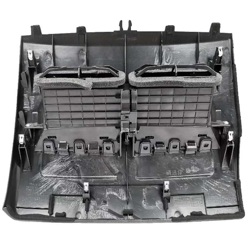 Car Front Upper Top Center Dash A/C Air Vent Assembly for 2007-2012 C11 Tiida 2005-2011 Black