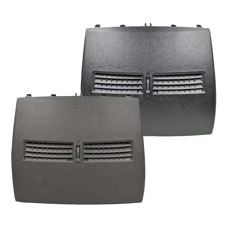 Car Front Upper Top Center Dash A/C Air Vent Assembly for 2007-2012 C11 Tiida 2005-2011 Gray