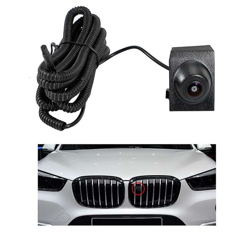 Car Front View Camera Waterproof Night Vision CCD Parking Camera for X1 F48 2016 2017 Grille with El