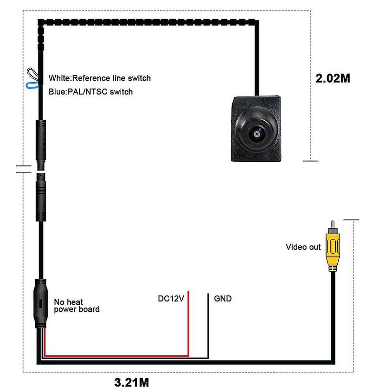 Car Front View Camera Waterproof Night Vision CCD Parking Camera for X1 F48 2016 2017 Grille with El