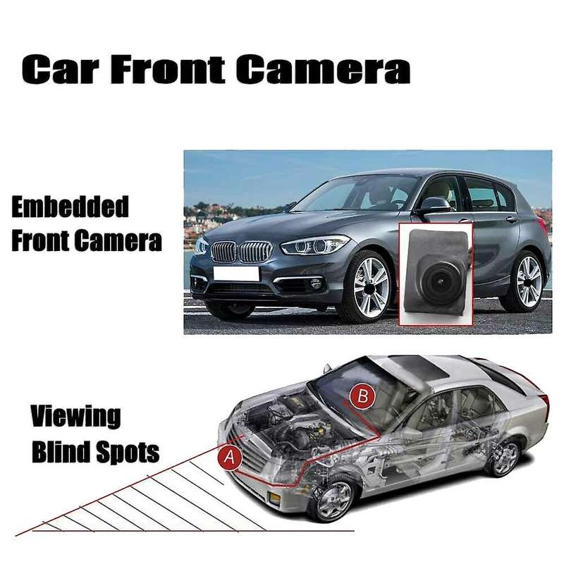 Car Front View Logo Embedded Camera Night Vision Waterproof Camera for  1 Series