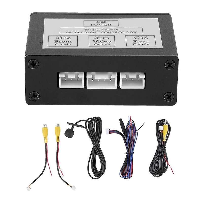 Car Front View Camera Switcher Parking Camera Converter Front Rear View Video Switch Channel Control