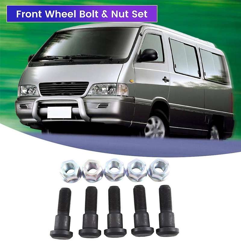 Car Front Wheel Bolt & Nut Set for Mb Van Mb100 & Mb140 Series 6613563271 6614013372