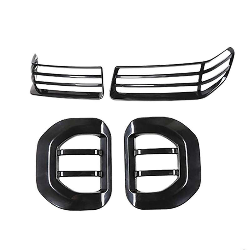 Car Front Wheel Eyebrow Light Side Rearview Mirror Turn Signal Decoration Cover for Wrangler JL JT 2