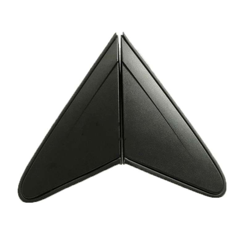 Car Front Window Rearview Side Mirror Triangle Garnish Cover Panel Triangle Corner Plate for 2009-20