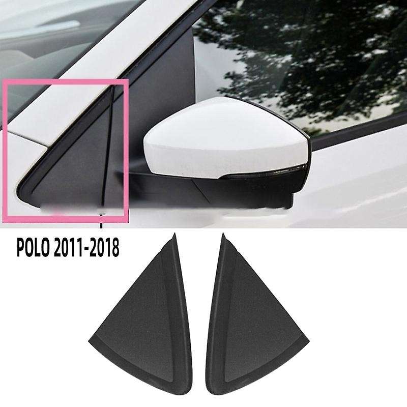 Car Front Window Trim Panel Rearview Mirror Triple-cornered Cover for 2011-2018 6R0853274A 6R0853273