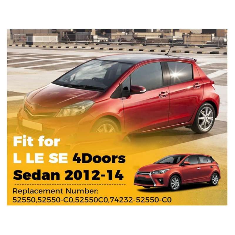 Car Front Window Switch Control Panel Cover 74232-52550 74232-52650 for Yaris 2012-2014 Car Accessor