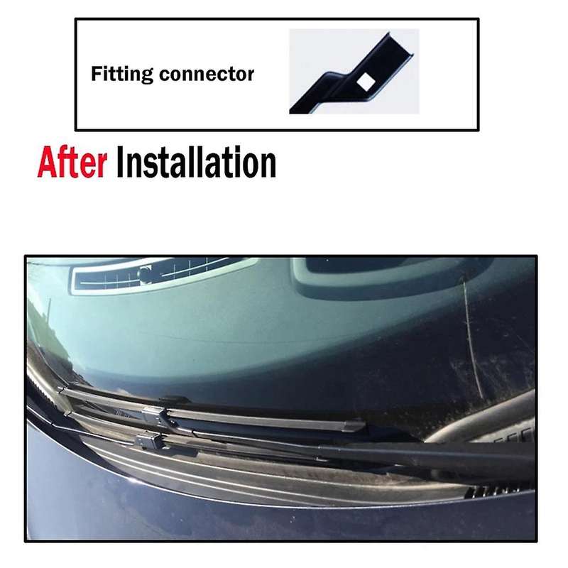 Car Front Windshield Wiper Front Wiper Strip Car Accessories for Bolt EV Opel Ampera-E 2016 - 2022