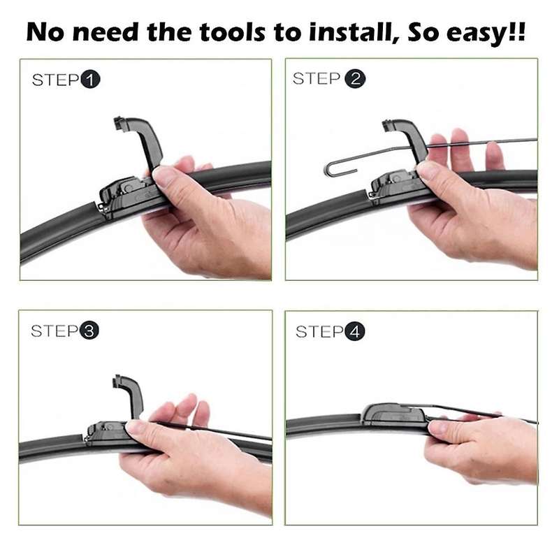 Car Front Windshield Wiper Front Wiper Strip Car Accessories for Patrol Y61 1997 - 2010