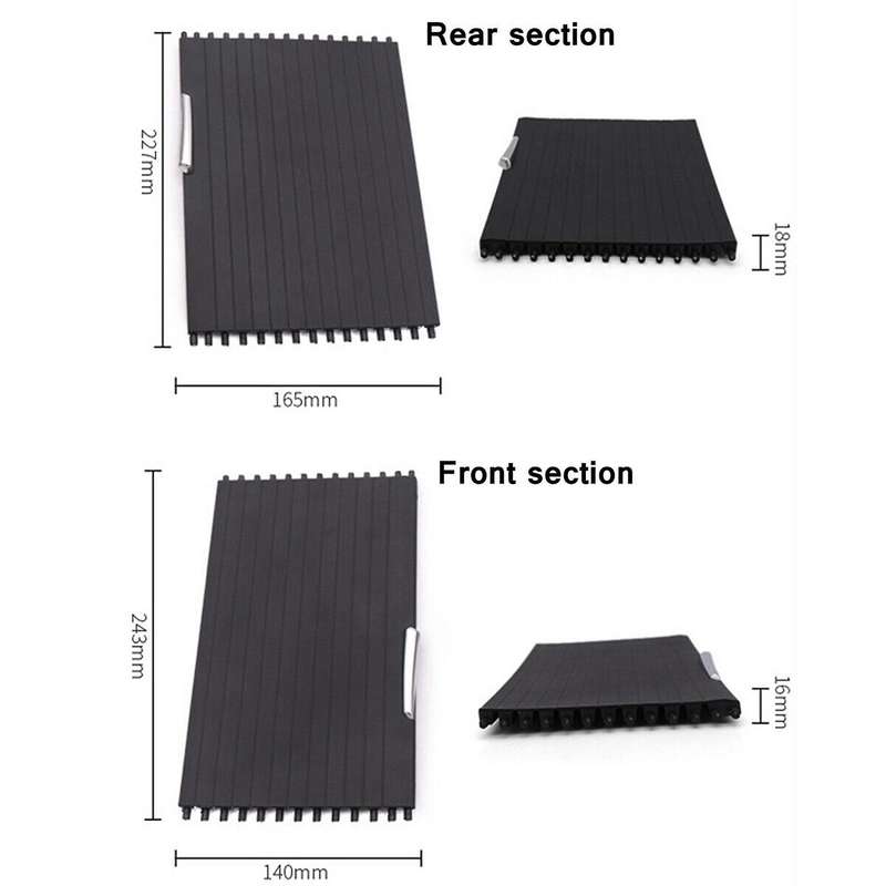 Car Front/rear Section Centre Console Cup Holder Roller Blind Cover for -bmw X5 X6 E70 E71 2007-201